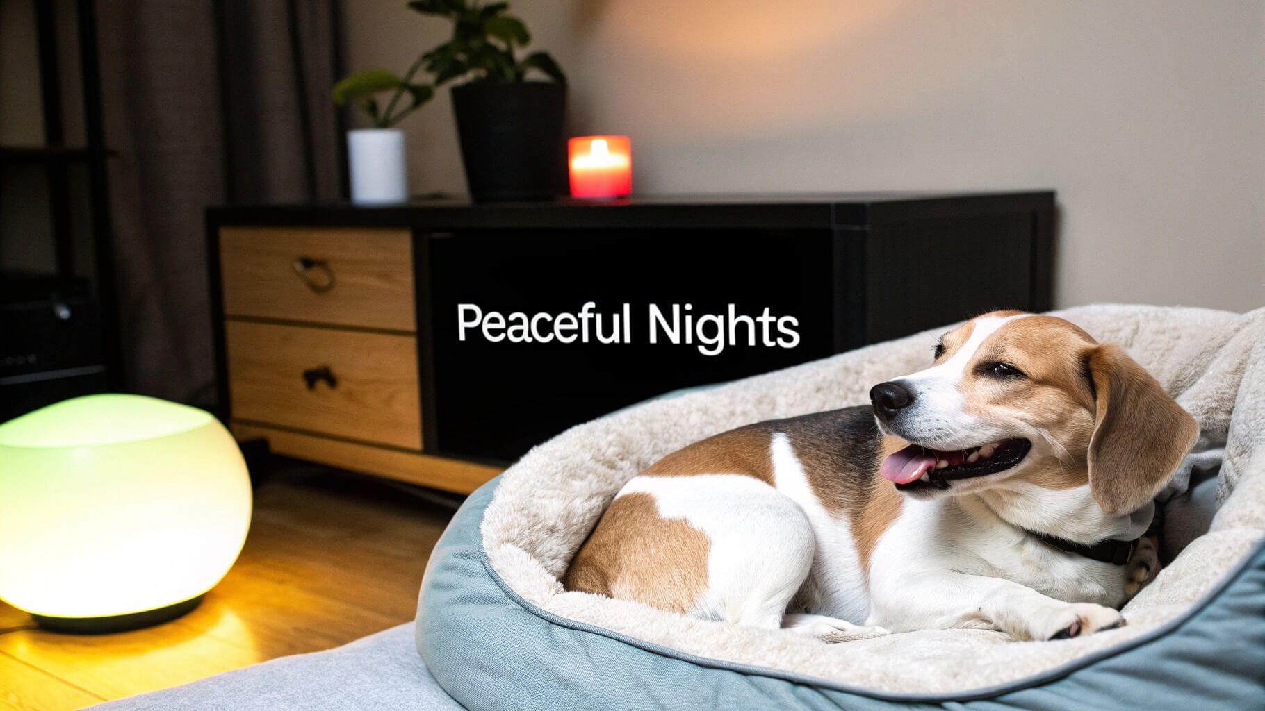 How to Calm a Restless Dog at Night: End Sleepless Evenings - Flufer Store