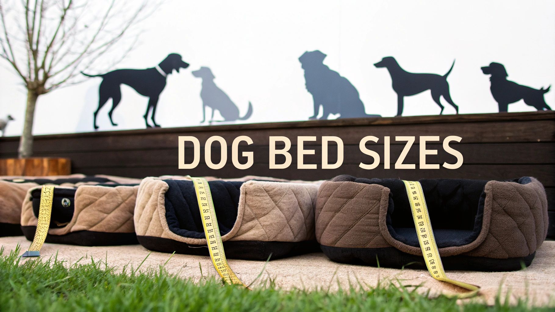 Dog Bed Size Chart to Find the Perfect Fit