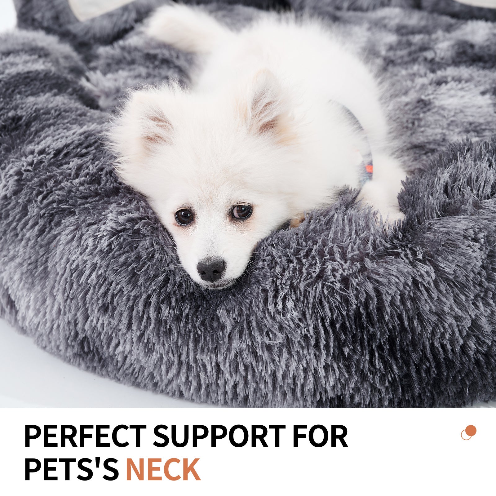 Cute Dog Bear Paw Shape Dog Bed, Dog Beds & Furniture For Small And Medium Dogs, Cozy Plush Cute Cat Beds For Indoor Cats - Flufer Store