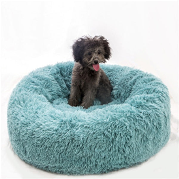 Round Long Hairy Autumn And Winter Nest Pad Cat Mattress - Flufer Store