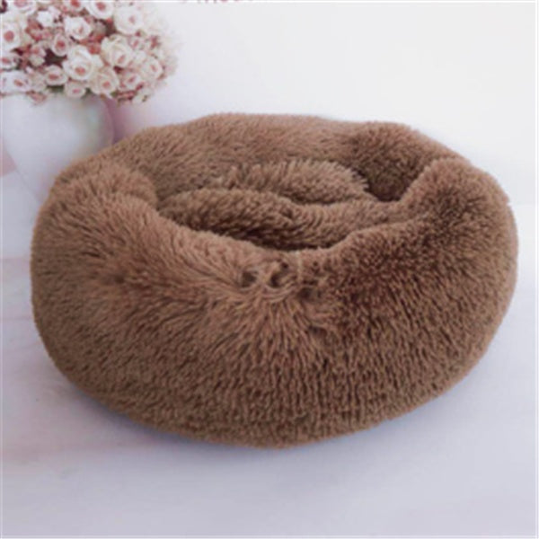 Round Long Hairy Autumn And Winter Nest Pad Cat Mattress - Flufer Store