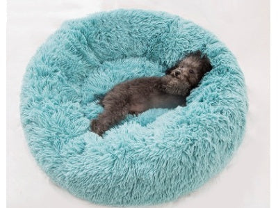 Round Long Hairy Autumn And Winter Nest Pad Cat Mattress - Flufer Store