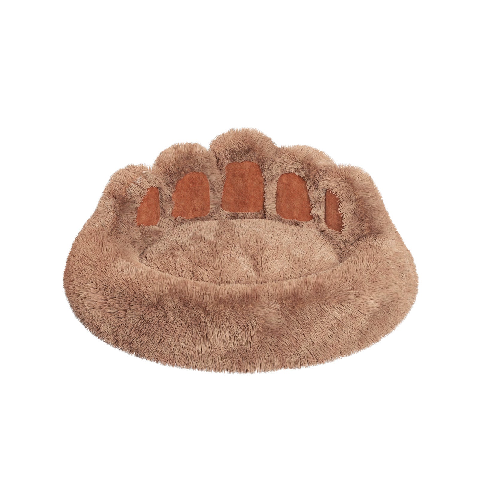 Cute Dog Bear Paw Shape Dog Bed, Dog Beds & Furniture For Small And Medium Dogs, Cozy Plush Cute Cat Beds For Indoor Cats - Flufer Store