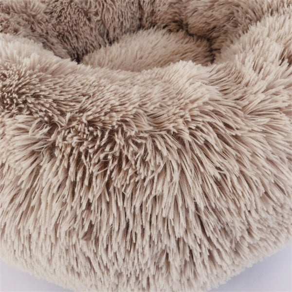 Round Long Hairy Autumn And Winter Nest Pad Cat Mattress - Flufer Store