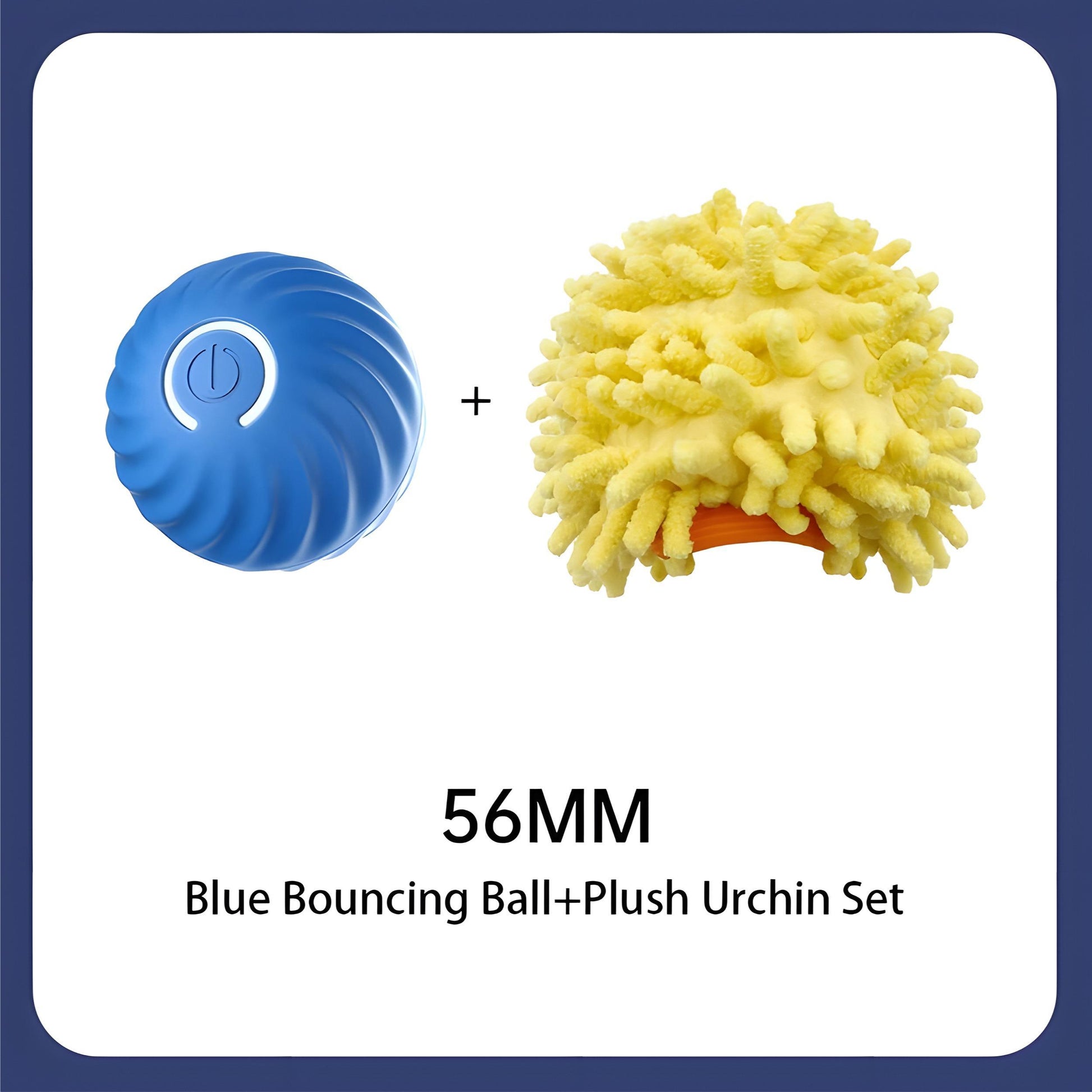 Smart Self-Rolling Bouncy Ball for Dogs – Interactive Toy with Safe Materials & Motion Technology - Flufer Store