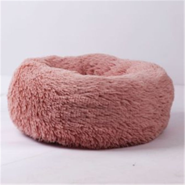 Round Long Hairy Autumn And Winter Nest Pad Cat Mattress - Flufer Store