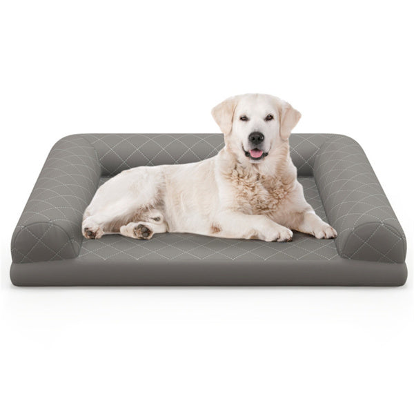 36-Inch Orthopedic Dog Bed – Supportive Foam Mattress for Medium Dogs with Washable Cover - Flufer Store
