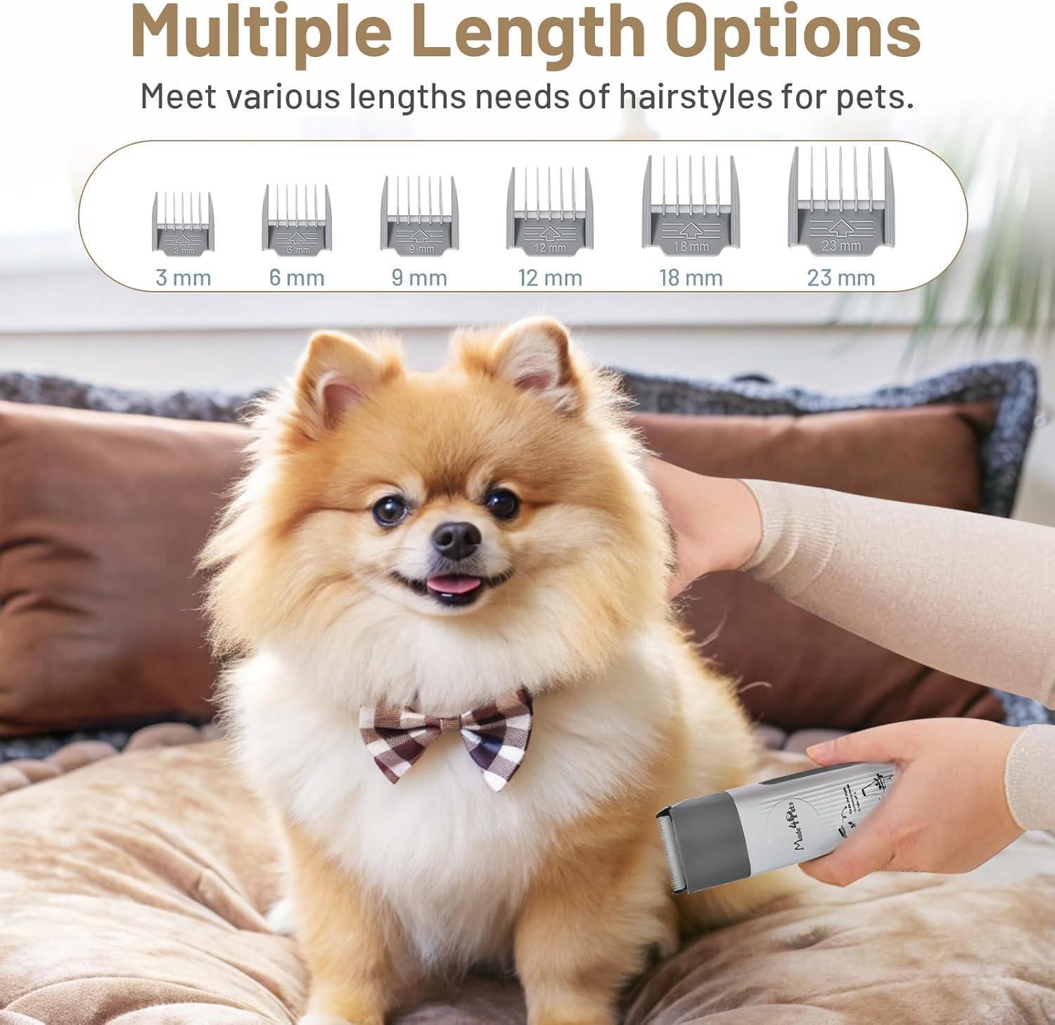 Dog Grooming Kit Pet Hair Cleaning Low Noise Vacuum Cleaner And Various Tools - Flufer Store