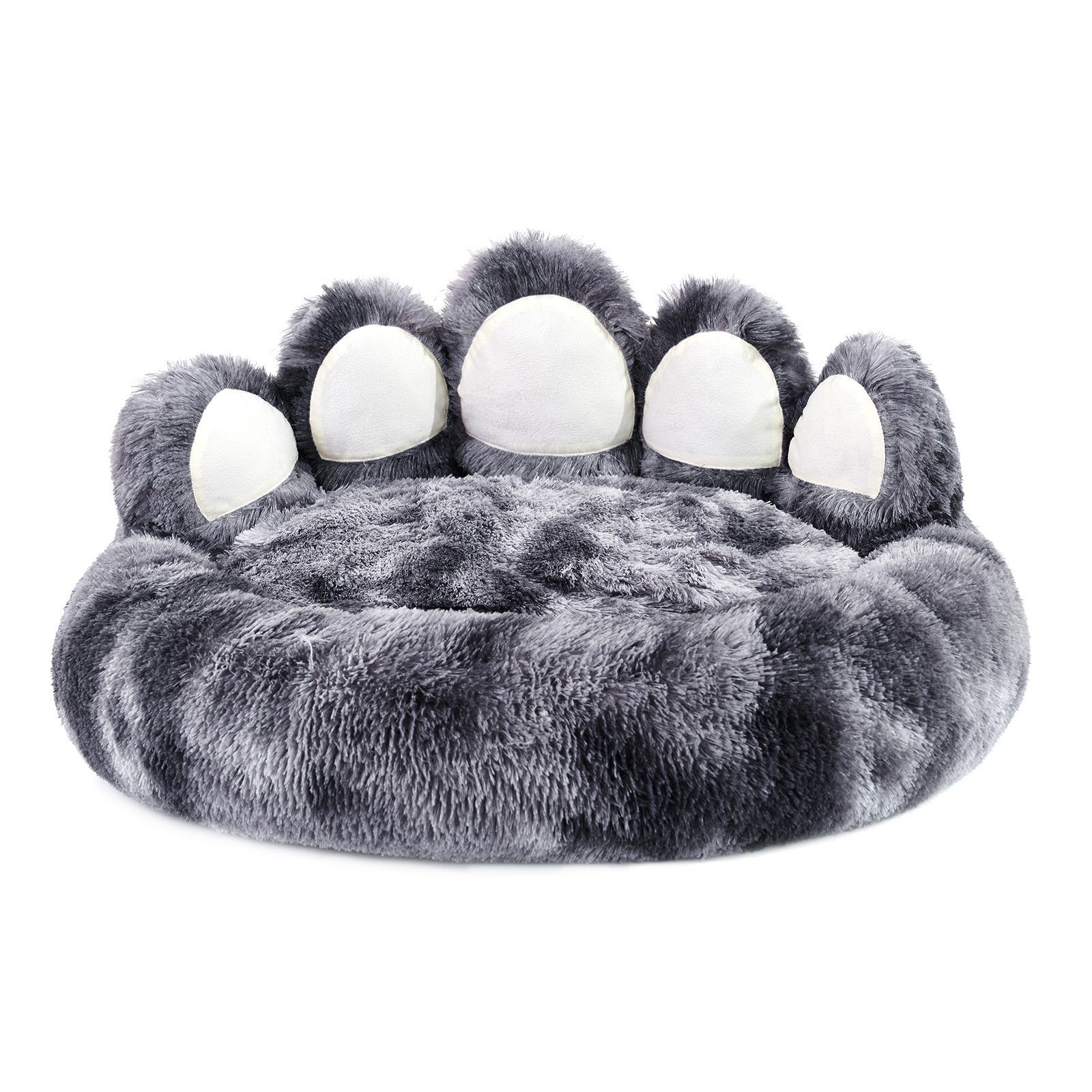 Cute Dog Bear Paw Shape Dog Bed, Dog Beds & Furniture For Small And Medium Dogs, Cozy Plush Cute Cat Beds For Indoor Cats - Flufer Store