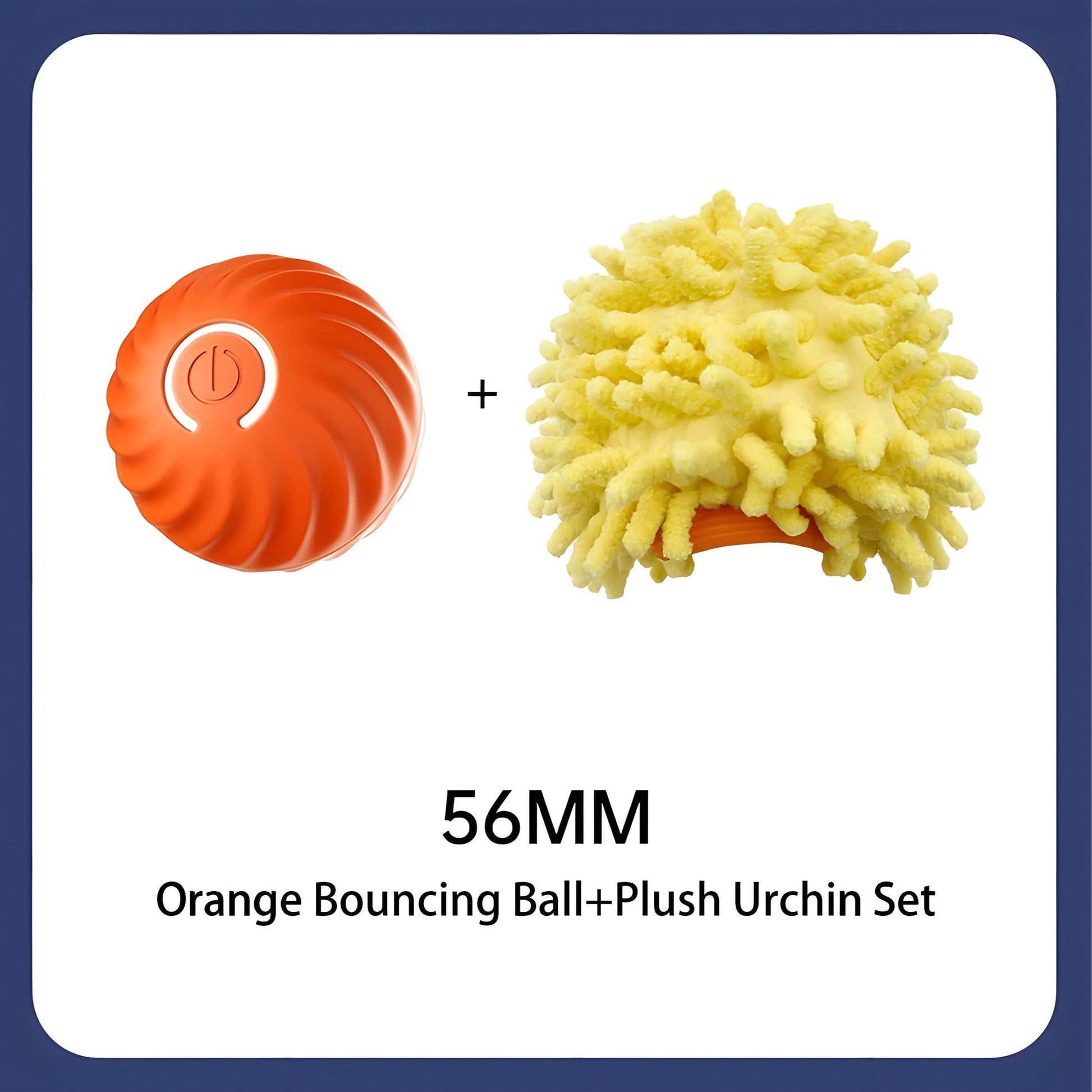 Smart Self-Rolling Bouncy Ball for Dogs – Interactive Toy with Safe Materials & Motion Technology - Flufer Store