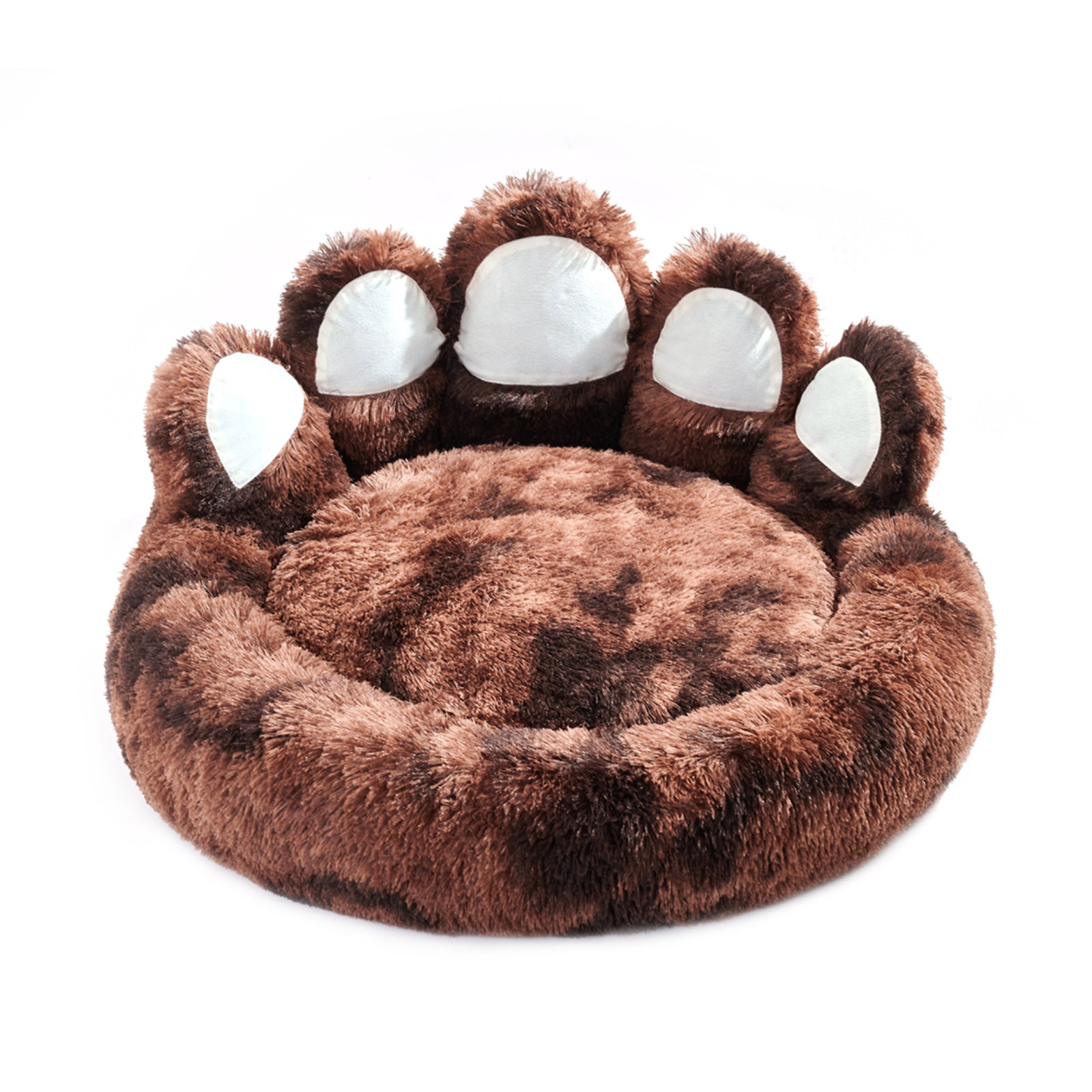 Cute Dog Bear Paw Shape Dog Bed, Dog Beds & Furniture For Small And Medium Dogs, Cozy Plush Cute Cat Beds For Indoor Cats - Flufer Store