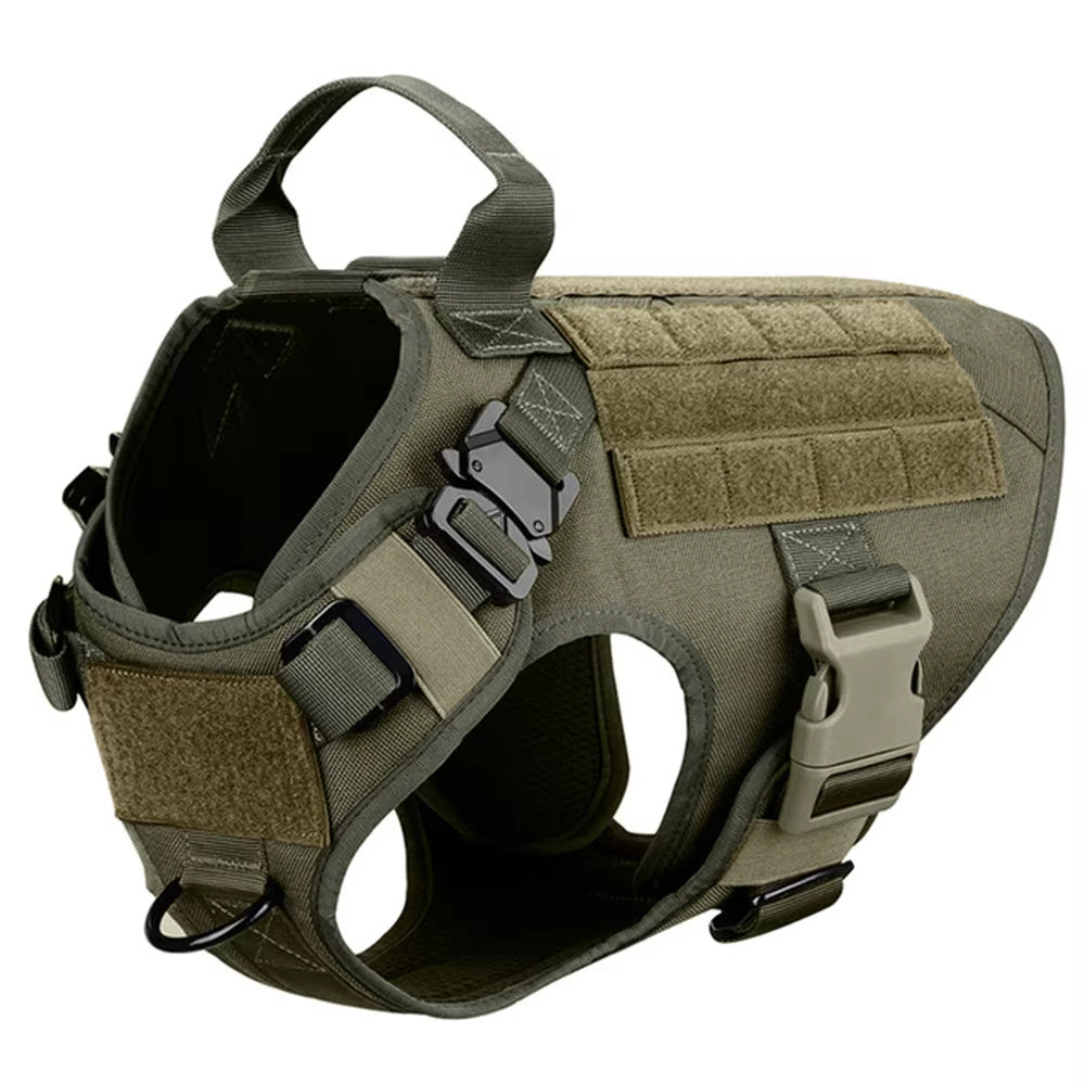 Pet Harness Luxury Dog Leash Set Chest Dog  Nylon Camouflage Dog Harness - Flufer Store