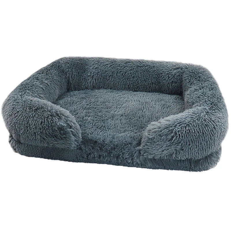 Square Dog Bed – Thickened Sleeping Pad, Washable Pet Sofa - Flufer Store