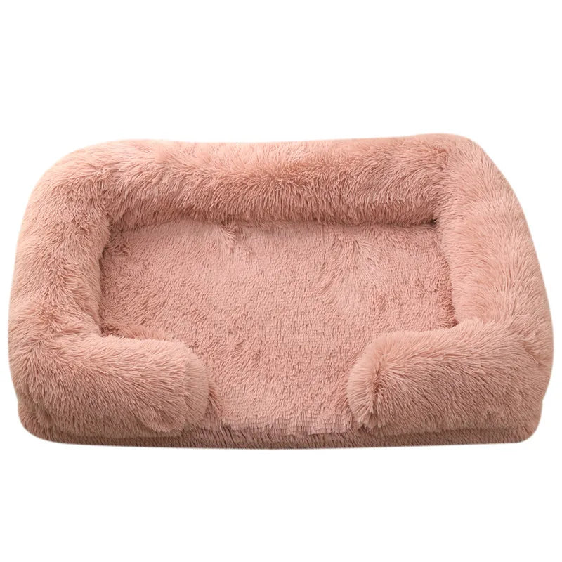 Square Dog Bed – Thickened Sleeping Pad, Washable Pet Sofa - Flufer Store