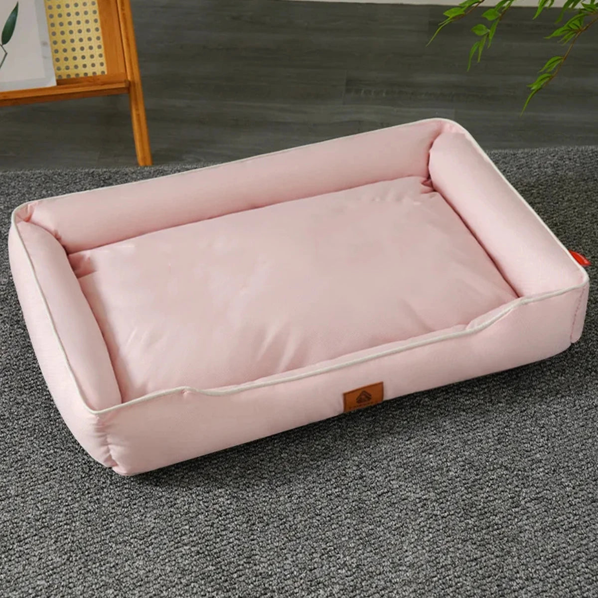 Large Square Dog Bed – Thickened, Bite-Resistant, Waterproof Pet Mattress - Flufer Store