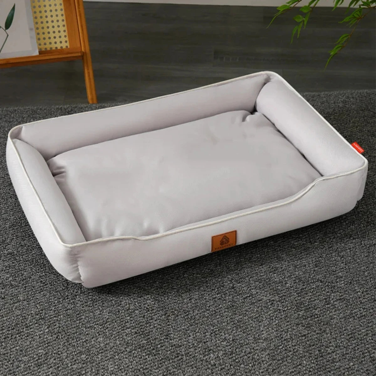 Large Square Dog Bed – Thickened, Bite-Resistant, Waterproof Pet Mattress - Flufer Store