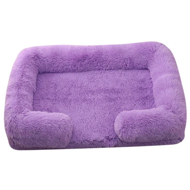 Square Dog Bed – Thickened Sleeping Pad, Washable Pet Sofa - Flufer Store